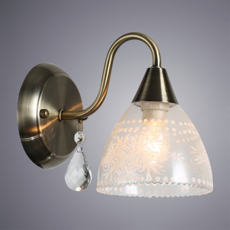 Светильник настенный Arte lamp RUGIADA A1658AP-1AB