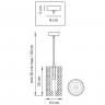 Подвес Cristallo Lightstar 795324