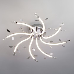 Потолочный светильник  Eurosvet Willow 90128/8 хром