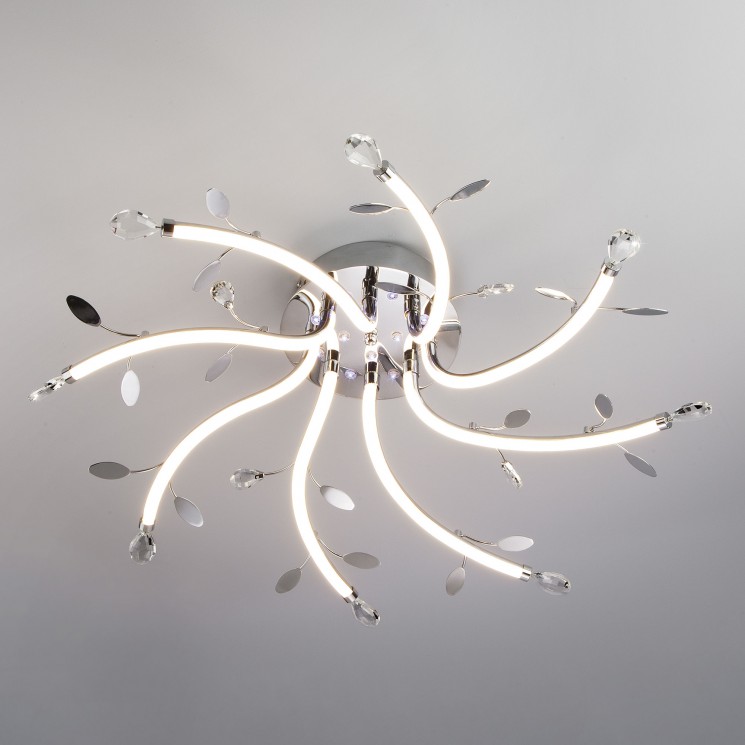 Потолочный светильник  Eurosvet Willow 90128/8 хром