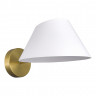 Светильник настенный EVOLUCE Латунь/Белый E14 1*60W           SLE1253-311-01