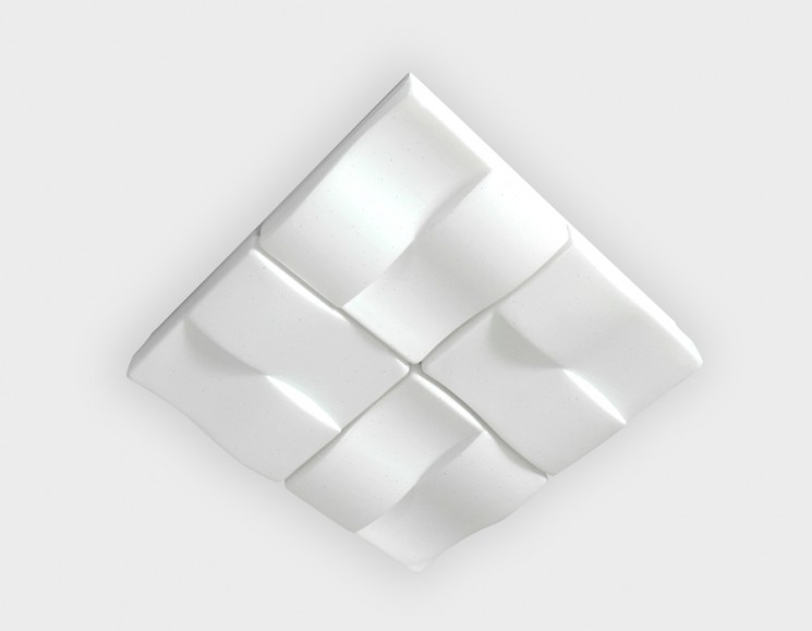 Управляемый светильник Ambrella light FP2382 WH 128W D500*500 ORBITAL PARUS