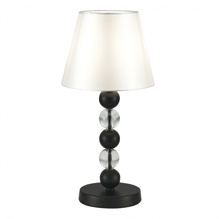 Прикроватная лампа ST Luce черный/белый E27 1*40W          SL2003.404.01