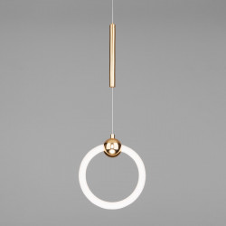 Подвесной светильник Eurosvet 90165/1 золото Rim