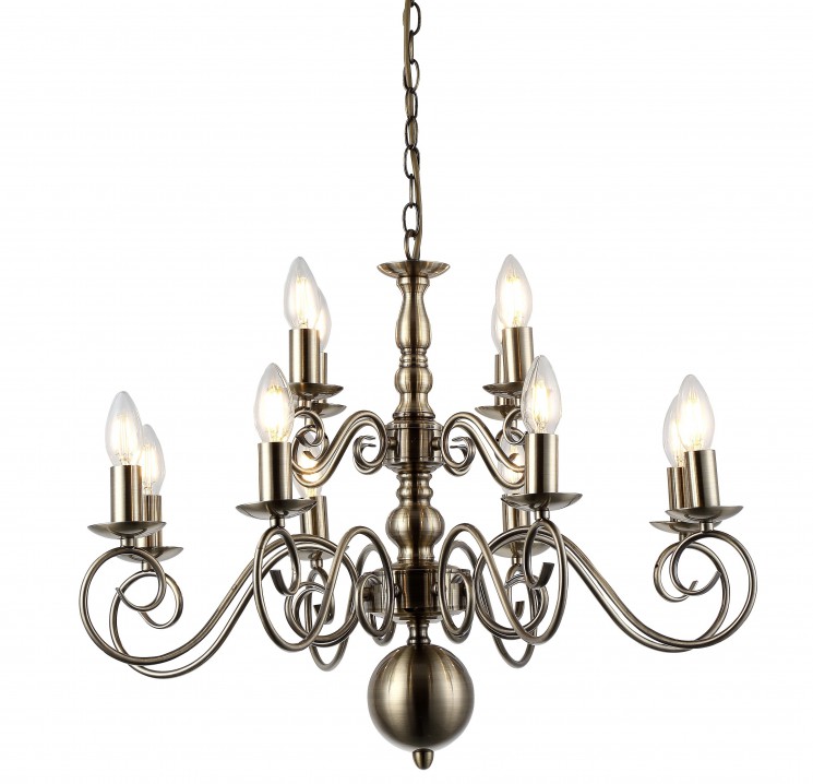 Светильник подвесной Arte lamp A1129LM-12AB ISABEL