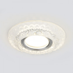 Встраиваемый светильник Elektrostandard 7247 MR16 СL прозрачный Poski