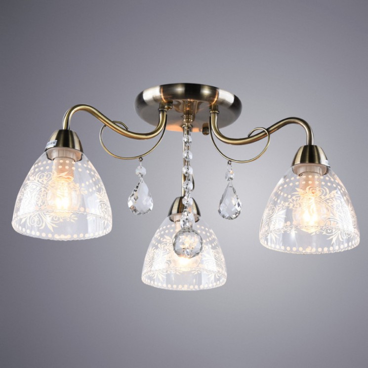Светильник потолочный Arte lamp RUGIADA A1658PL-3AB