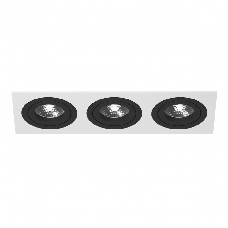 Комплект из светильника и рамки Intero 16  Lightstar i536070707