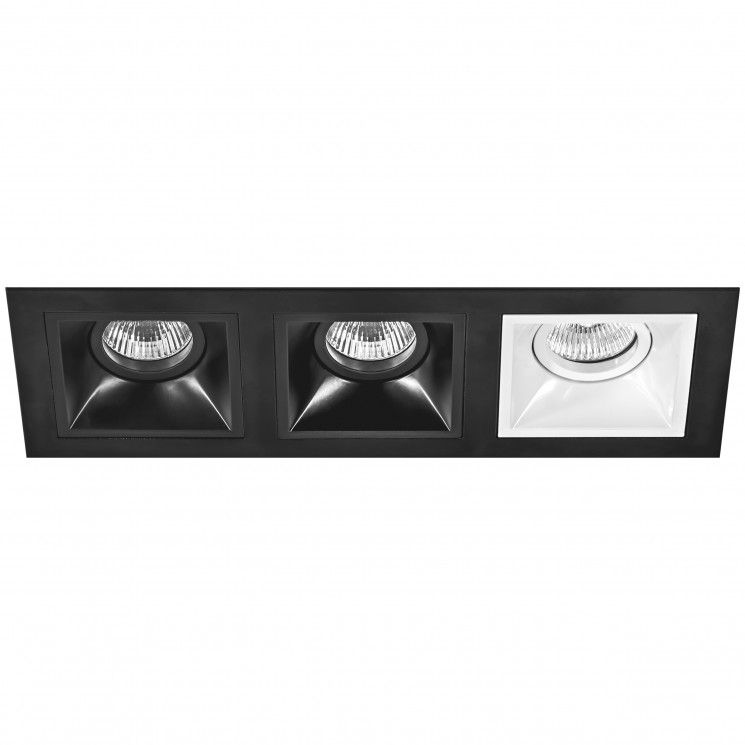 Комплект из светильников и рамки DOMINO  Lightstar D537070706