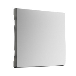 Клавиша для выключателя перекрестного (серебряный матовый) W1119065 Werkel