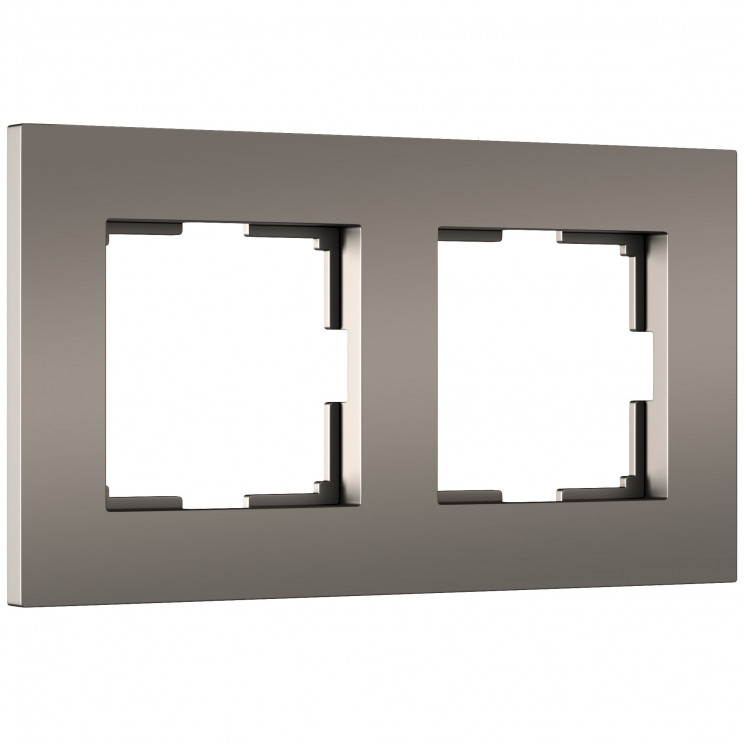Рамка на 2 поста Slab (бронза матовый) Werkel W0022963