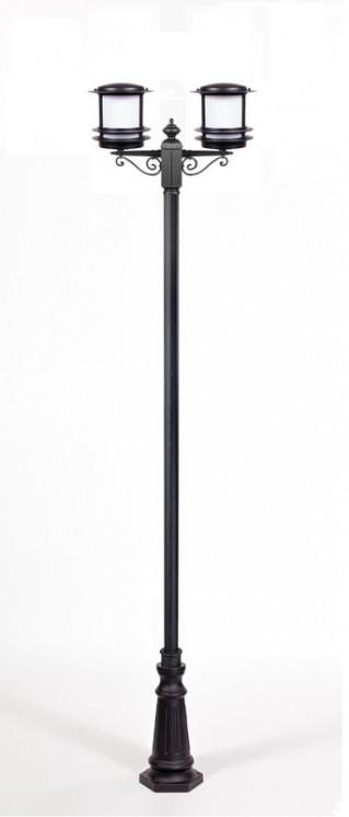 Уличный фонарный столб YAOHUALUX 68310A B2 Bl opal TOKIO