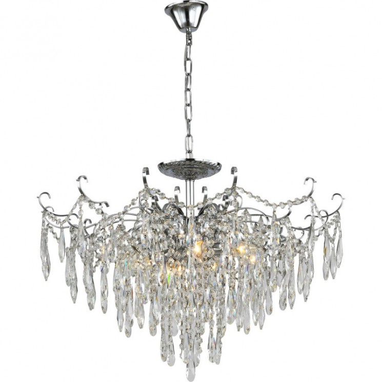 Люстра подвесная хрустальная Stilfort 1037/09/08P Susana 8*E14*40W