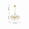 Люстра подвесная Favourite 2425-6P Mieder