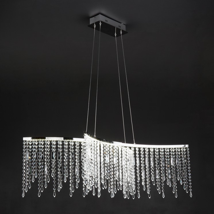 Подвесной светильник Eurosvet 90035/2 хром Sorrento