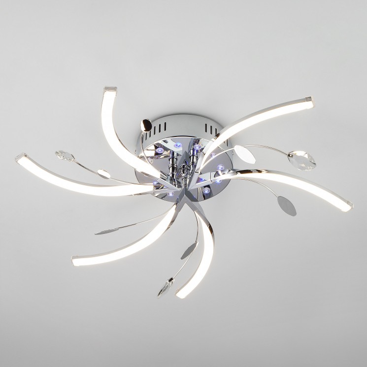 Потолочный светильник  Eurosvet Windmill 90125/6 хром