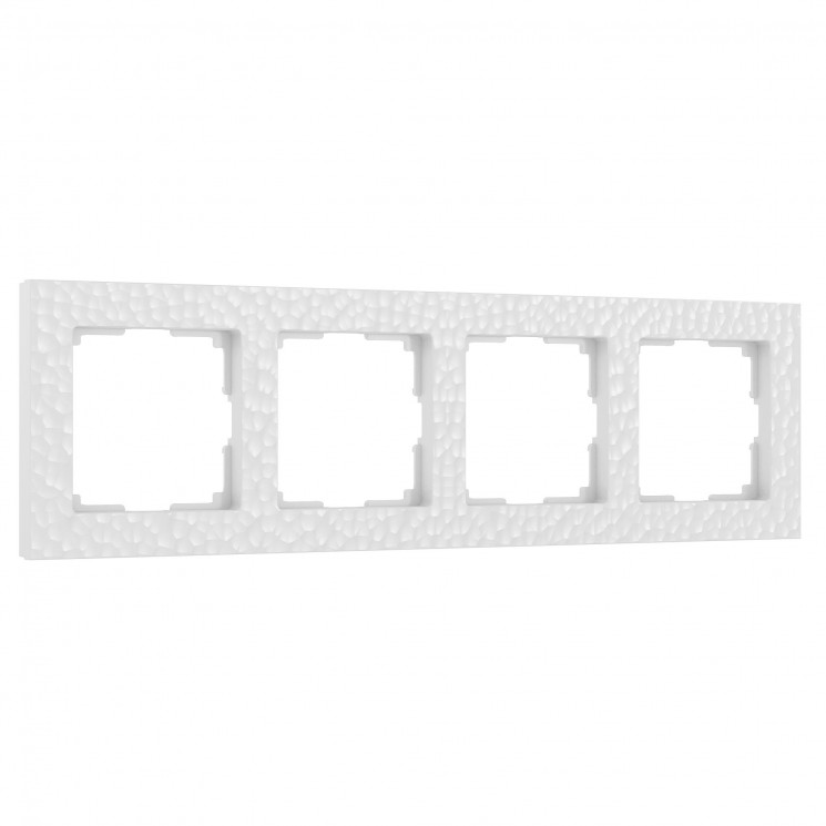 Рамка на 4 поста (белый) W0042401 Werkel