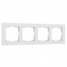 Рамка на 4 поста (белый) W0042401 Werkel