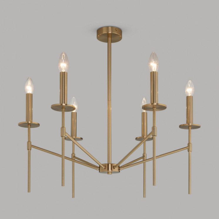 Потолочный светильник Eurosvet 60142/6 латунь Anders