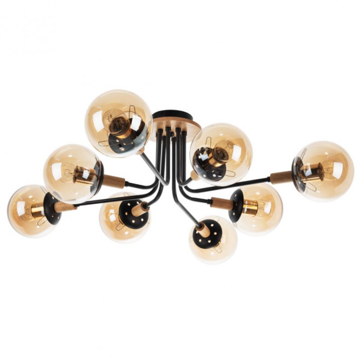 Люстра на штанге ARTE Lamp A2716PL-8BK OXFORD