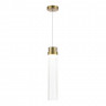 Светильник подвесной ST Luce Латунь/Прозрачный LED 1*12W 4000K         SL6236.303.01