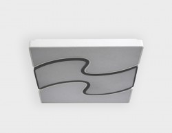 Управляемый светильник Ambrella light FP2403 WH/BK 288W D680*680 ORBITAL PARUS