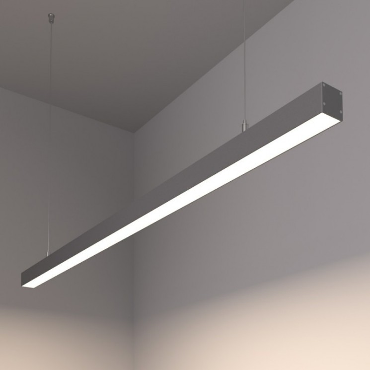Светильник профильный подвесной/накладной RVE-PLS3535-2000-P 200 см 51 Вт 4000К серый