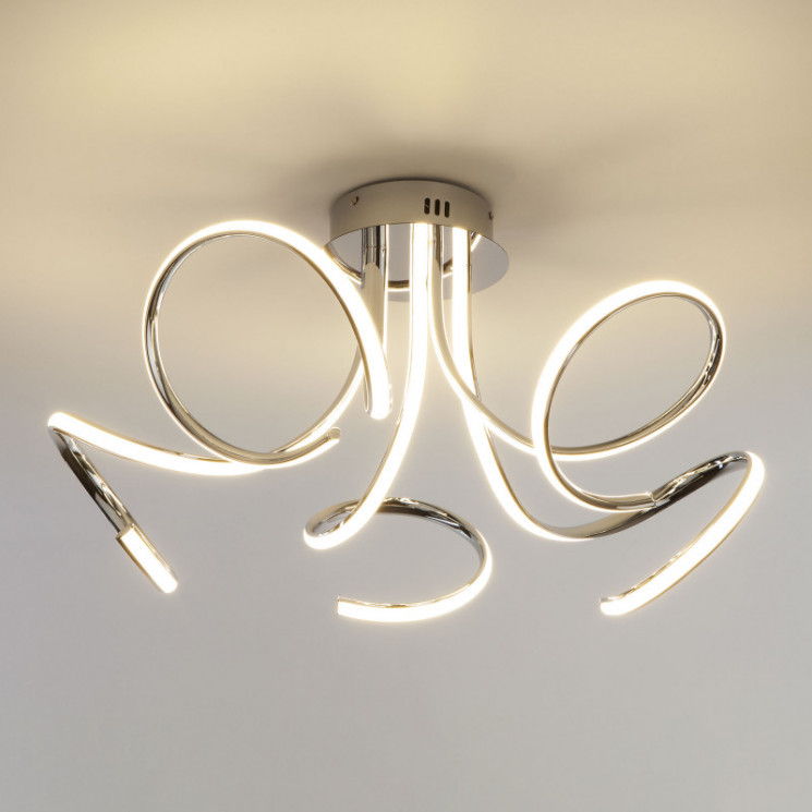 Накладная люстра Eurosvet 90068/5 хром Supreme