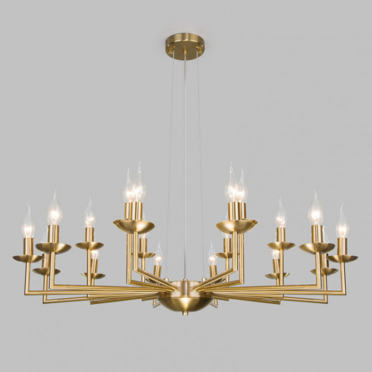 Подвесная люстра Eurosvet 60150/18 латунь CARISO