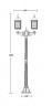 Уличный фонарный столб YAOHUALUX 64808LA Bl LONDON L