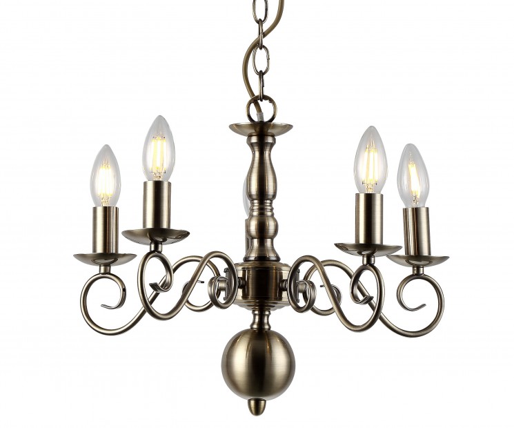 Светильник подвесной Arte lamp A1129LM-5AB ISABEL