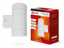 Светильник уличный двусторонний ASD 2А-GX53-2WT-ЦИЛИНДР 2хGX53 230B белый IP65 IN HOME