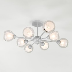Потолочная люстра Eurosvet Vivien 30163/8 матовое серебро