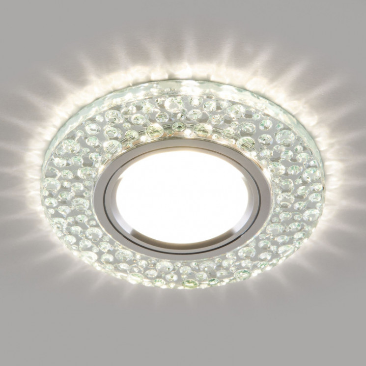 Встраиваемый светильник Elektrostandard 2224 MR16 CL прозрачный Bobli