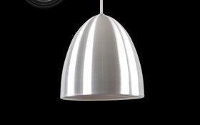 СВЕТИЛЬНИК ПОДВЕСНОЙ 5005 BRUSHED ALUMINUM/SILVER D=245MM