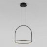 Подвесной светодиодный светильник с регулировкой цветовой температуры и яркости Eurosvet 90322/1 черный Over