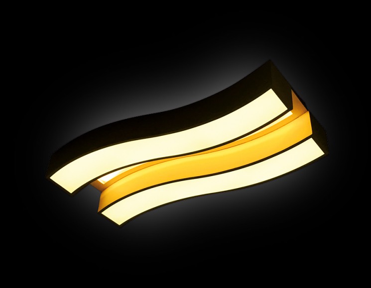 Управляемый светильник Ambrella light FP2422 WH 60W+24W D690*300 ORBITAL PARUS