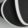 Настенный светодиодный светильник Eurosvet Twirl 90315/2 черный 16W