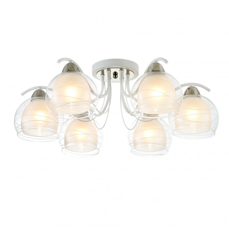 Люстра Freya FR5052-CL-06-W Nikki