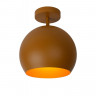 Потолочный светильник спот Lucide Bink Flush ceiling light - Ø 24,5 cm - 1xE27 - Ocher Yellow 45150/01/44