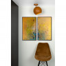 Потолочный светильник спот Lucide Bink Flush ceiling light - Ø 24,5 cm - 1xE27 - Ocher Yellow 45150/01/44
