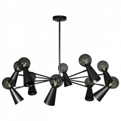 Люстра на штанге LOFT IT 10046/10 Black Halley