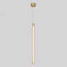 Подвесной светодиодный светильник Eurosvet Strong 50189/1 LED матовое золото