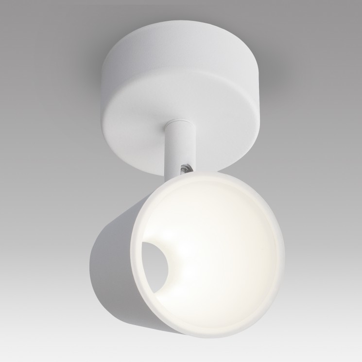 Светодиодный светильник Eurosvet DLR025 5W 4200K белый матовый Snappy