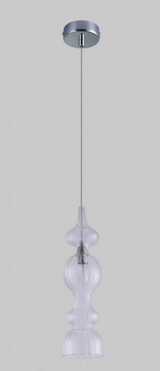 Светильник подвесной Crystal Lux IRIS SP1 A TRANSPARENT