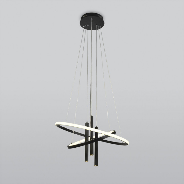 Подвесной светильник Eurosvet 90270/3 черный Stroke