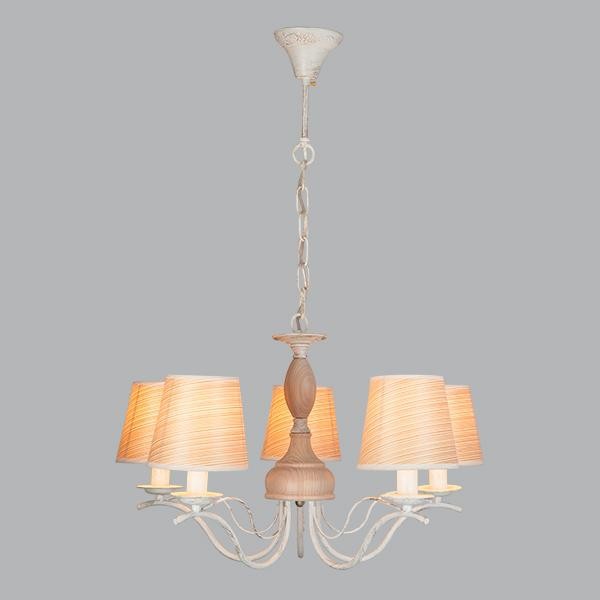 Люстра Eurosvet 60027/5 белый с золотом