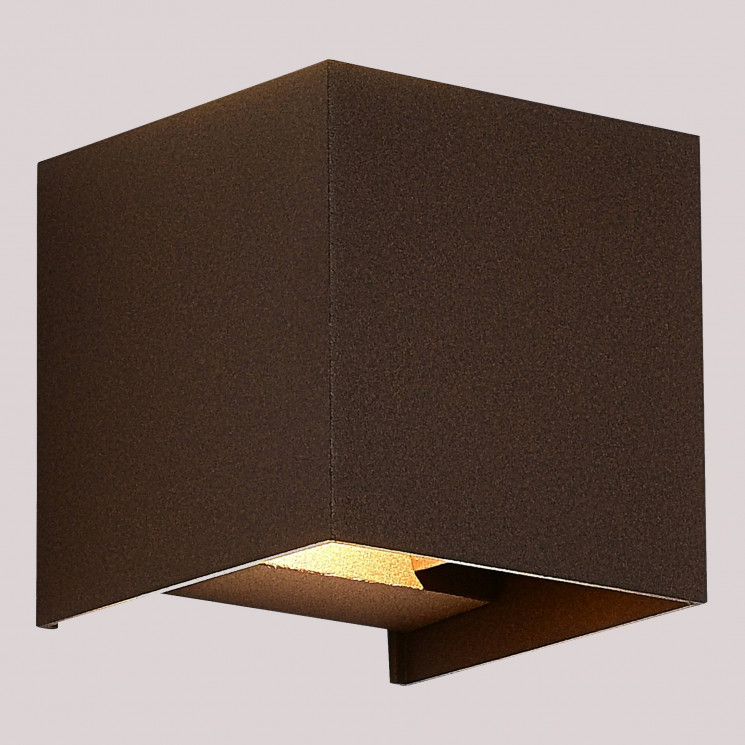 Светильник уличный настенный ST-Luce кортен/кортен LED 1*10W 2700K SL9513.601.01 BRIK