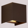 Светильник уличный настенный ST-Luce кортен/кортен LED 1*10W 2700K SL9513.601.01 BRIK