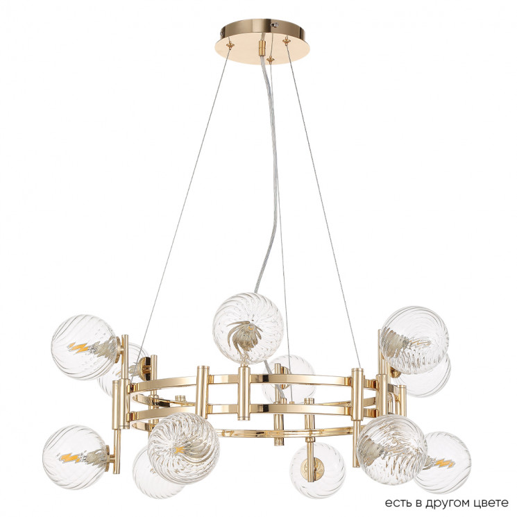 Люстра Crystal Lux LUXURY SP12 GOLD